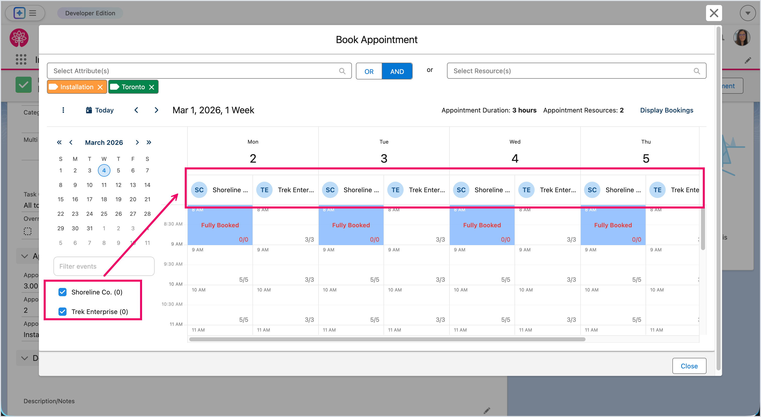 Project - BETA - Task Appointment Scheduler | Inspire Planner Help ...